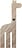 Camy Decorative figurine giraffe marble
