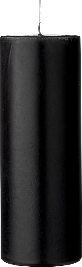Candela Bloomingville 20 cm nera
