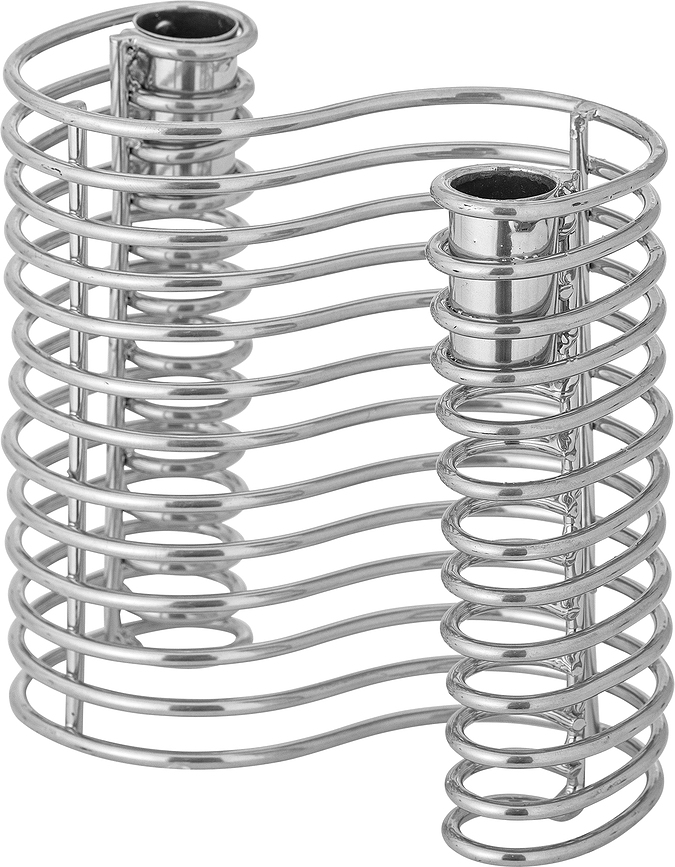 Candelabro doble Wavela, para vela clásica