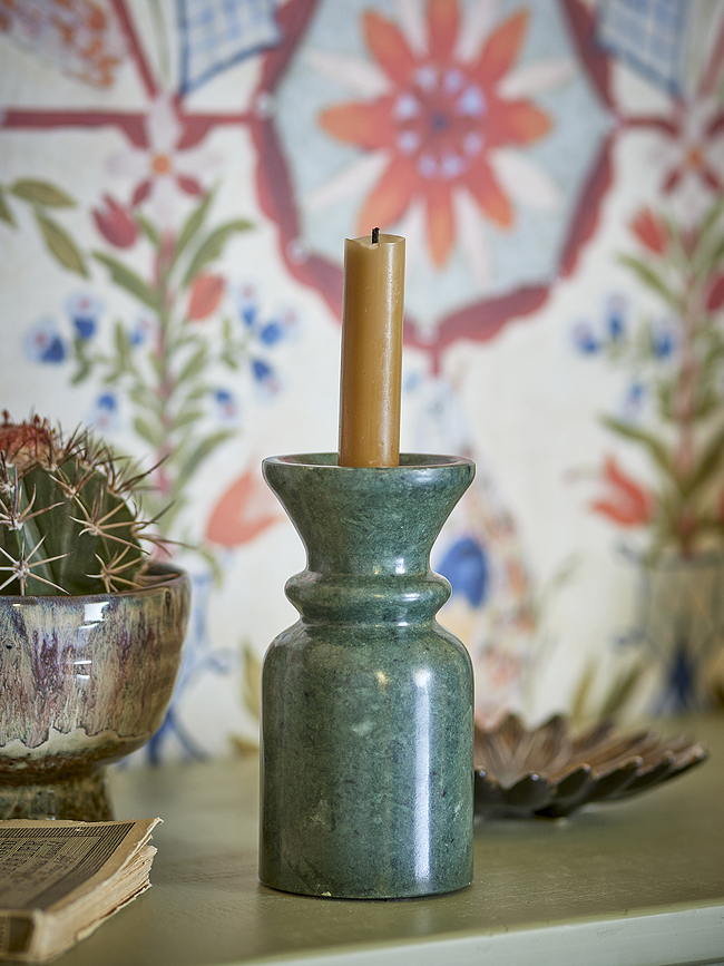 Candelabro Sicilia para vela clásica, 15,5 cm