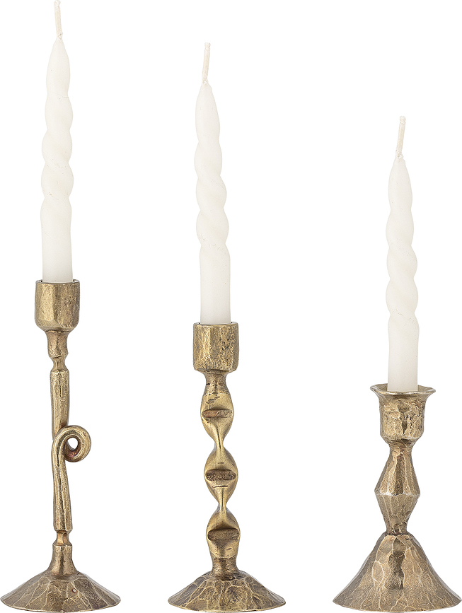 Candelabros Efsa para velas clásicas, 3 unidades