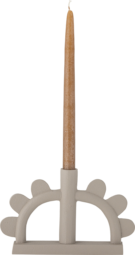 Candelero para vela clásica Kanza, beige