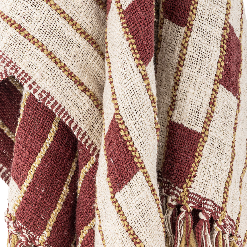 Cang Plaid 160 x 130 cm, rouge