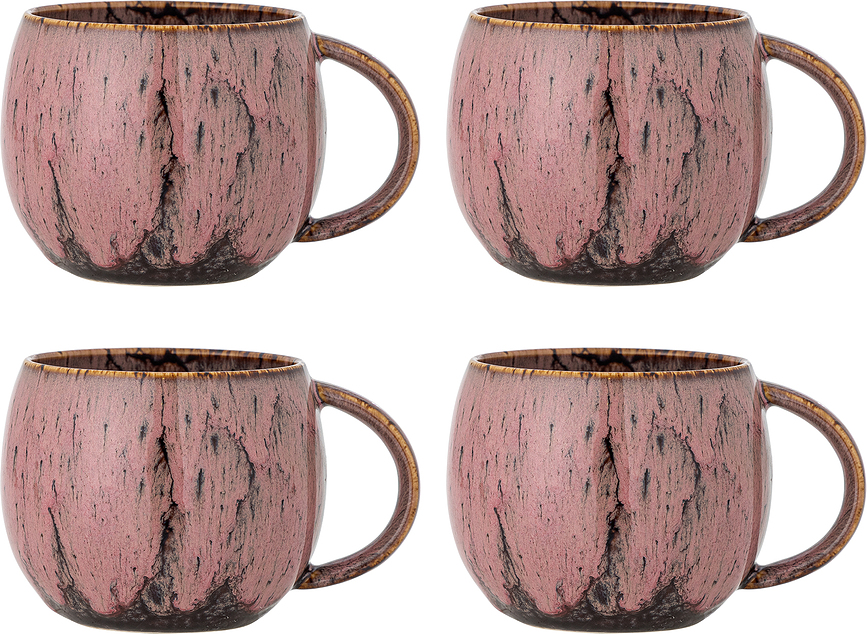Cani Rayen 390 ml, roz, 4 buc.