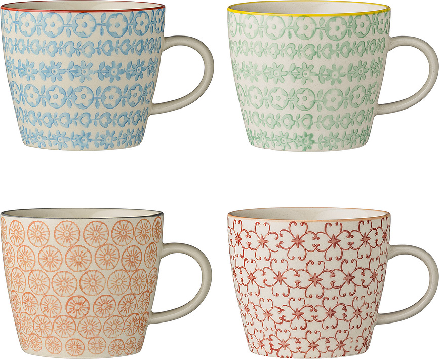 Carla Tasses 300 ml, Lot de 4