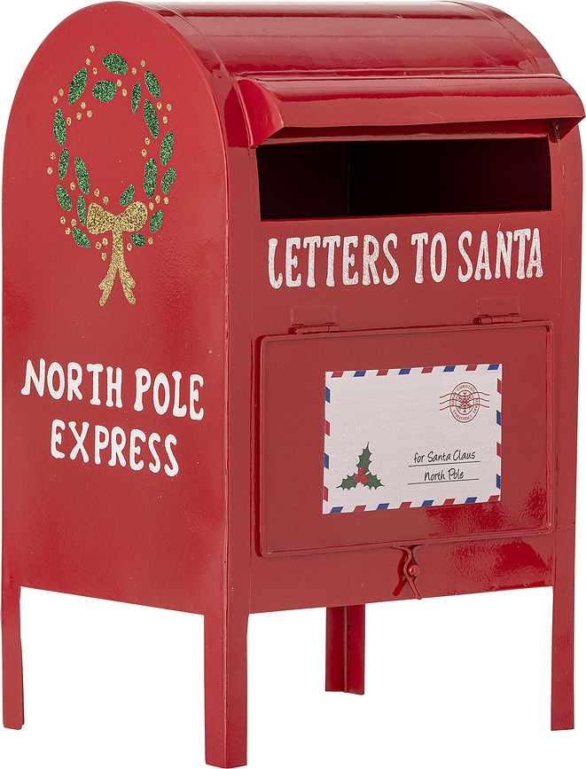 Carlo Boîte aux lettres décorative de Noël