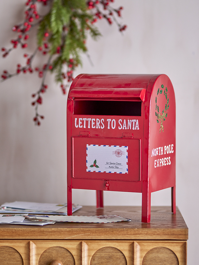 Carlo Boîte aux lettres décorative de Noël