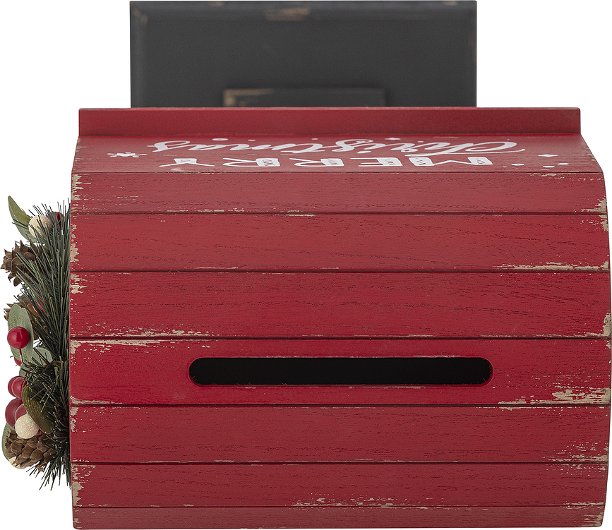 Carlo Χριστουγεννιάτικη Διακόσμηση, γραμματοκιβώτιο σε βάση