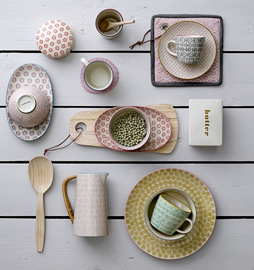 Cécile Tasses 220 ml, Lot de 3