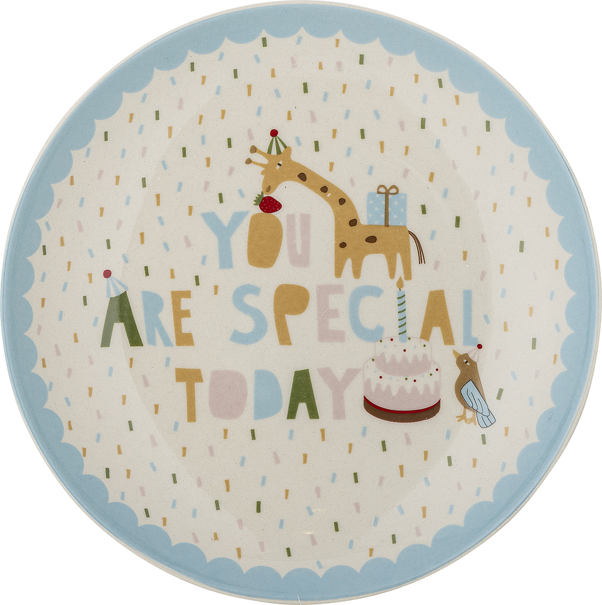 Celebrate Assiette Enfant, 16 cm, bleue