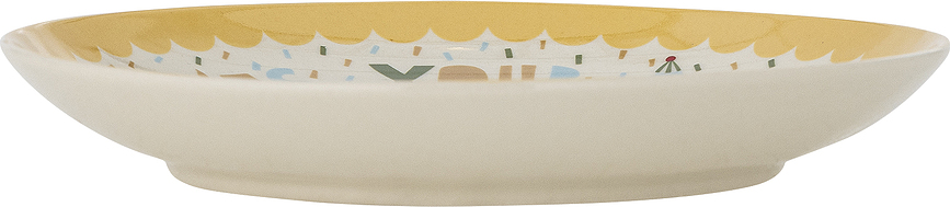 Celebrate Assiette Enfant 16 cm, jaune