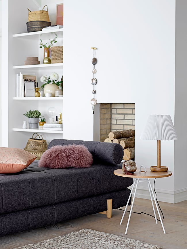 Cesto de Almacenamiento Floria, de hierba marina, 42 cm