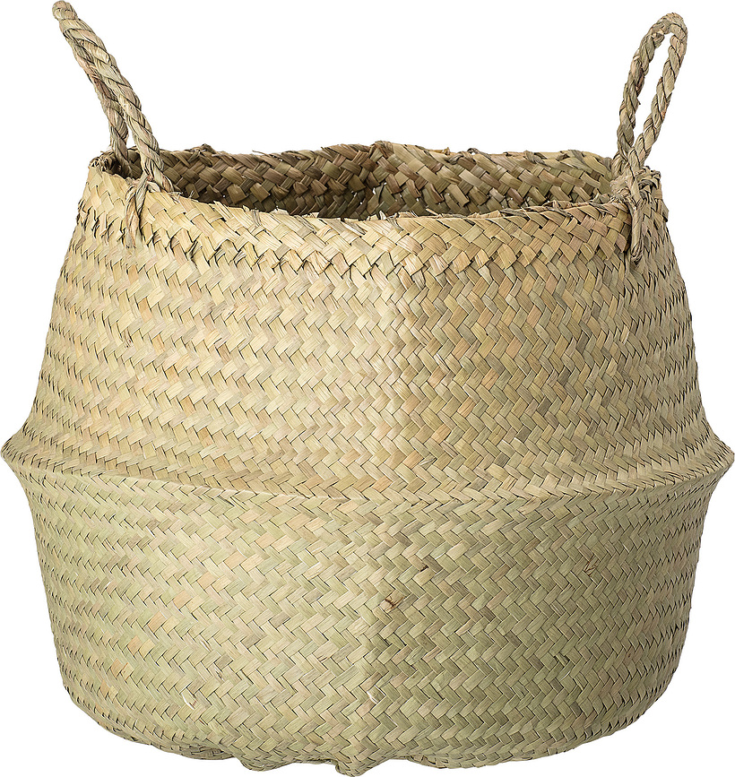 Cesta de Almacenamiento de hierba marina Bloomingville, 30 x 40 cm