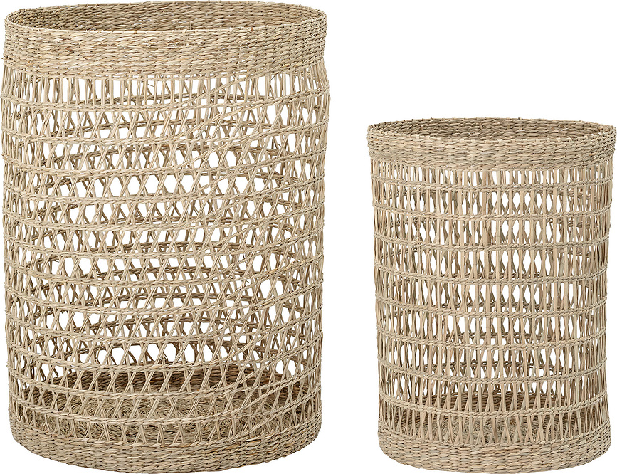 Cestas de Almacenamiento de hierba marina Connie, Pack de 2 unidades