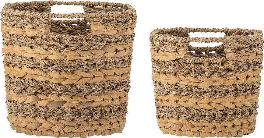 Cestas de almacenaje Indra, talla L, Pack de 2