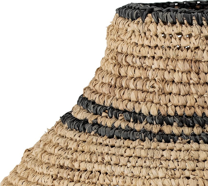 Cesto trenzado decorativo Cem, 43,5 cm