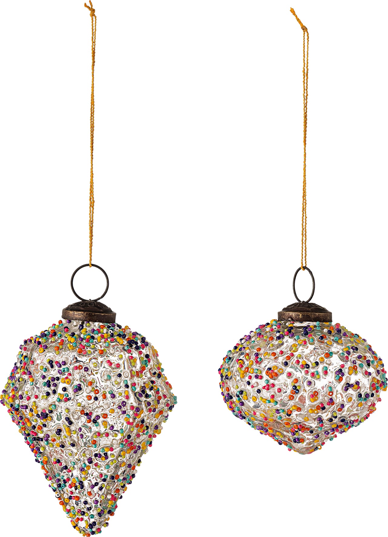 Chanda Christbaumschmuck 11 cm, mehrfarbig, 2 St.