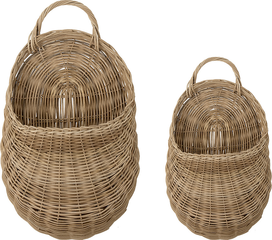Chloe Storage baskets wall mounted 2 pcs