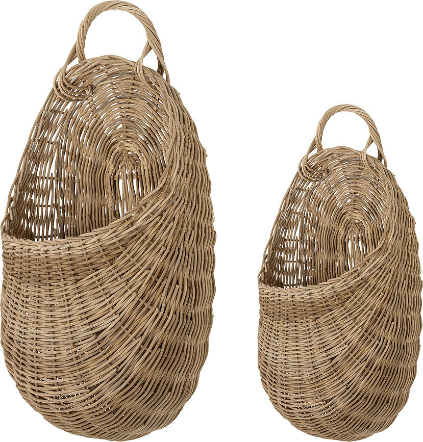 Chloe Storage baskets wall mounted 2 pcs