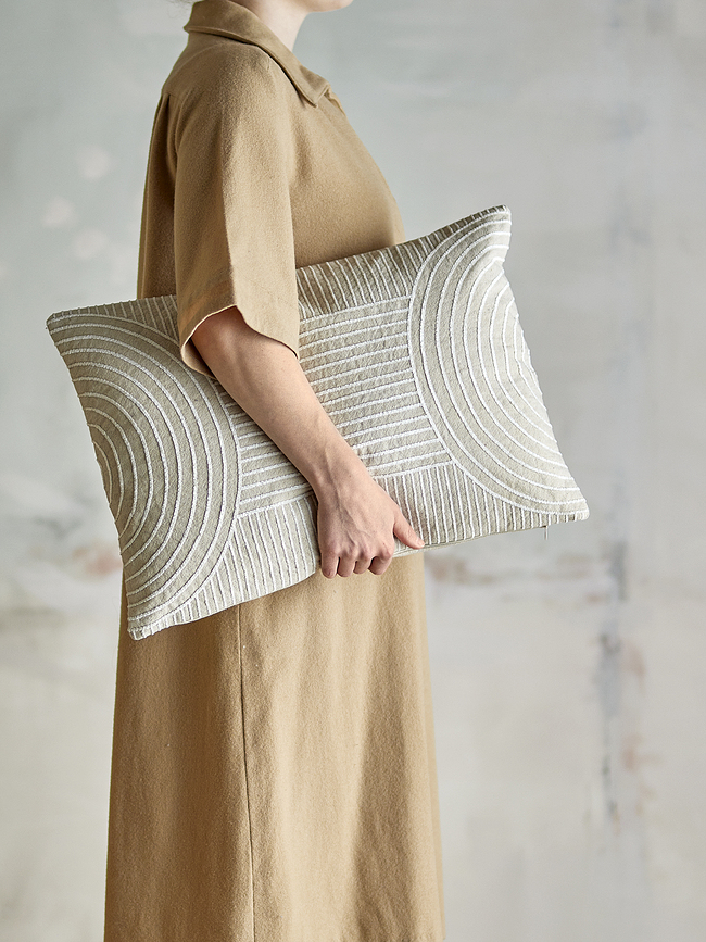 Chun Coussin décoratif, 35 x 50 cm