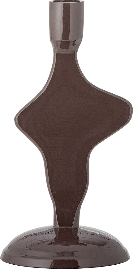 Cidra Svečnik za klasično svečo, 20 cm, rjav