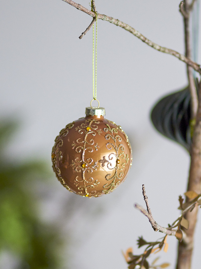 Ciri Boule de Noël 8 cm, dorée