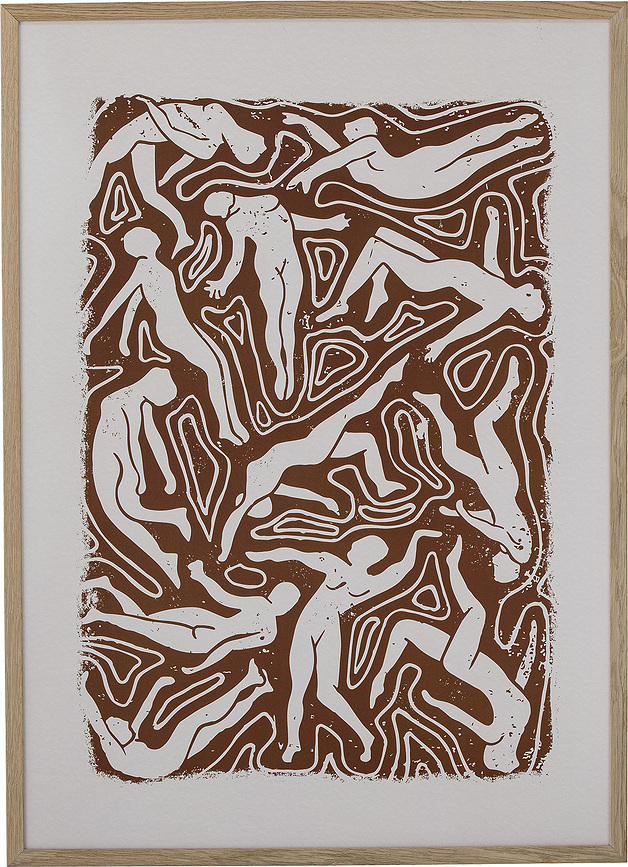 Ciron Tableau encadré 52 x 72 cm