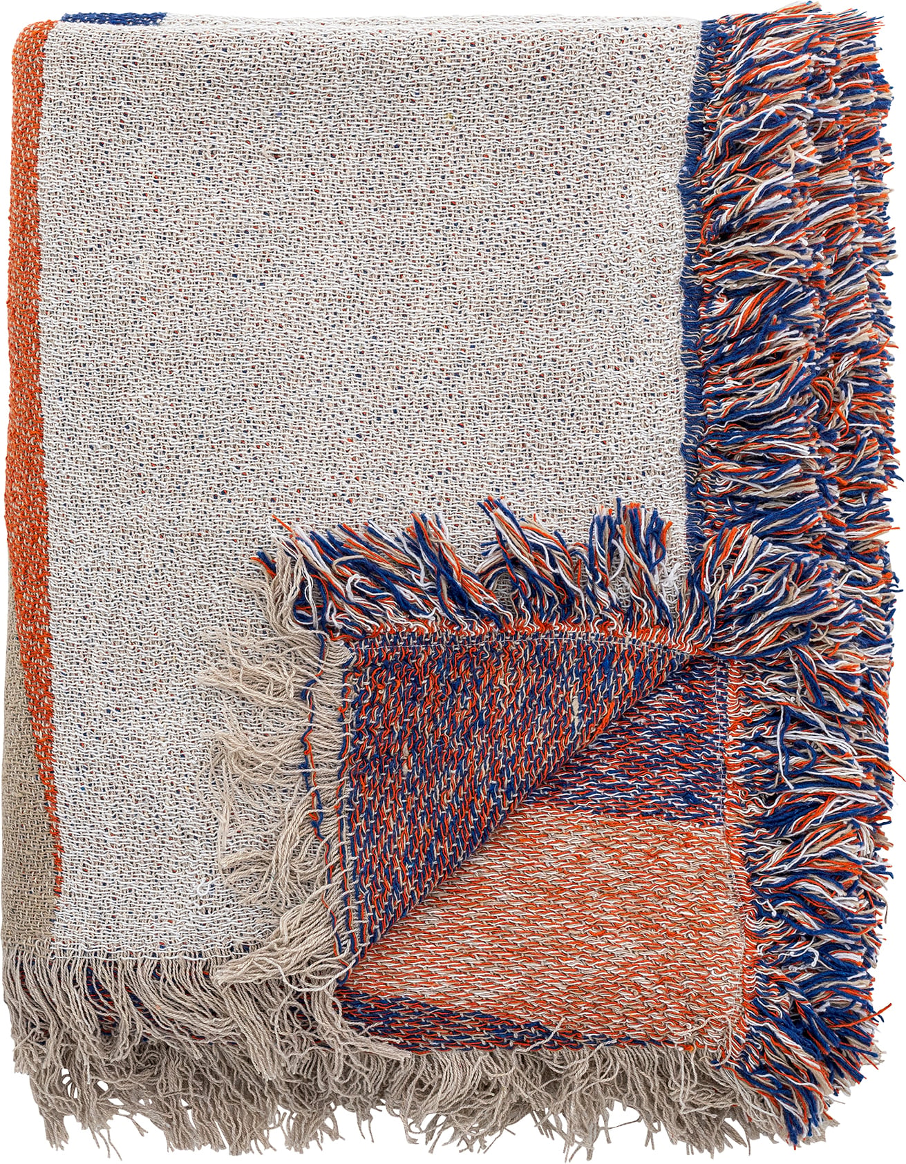 Clarita Decke 160 x 130 cm mehrfarbig recycelt