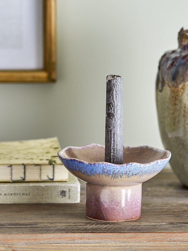 Cloe Bougeoir pour bougie classique, 9 cm