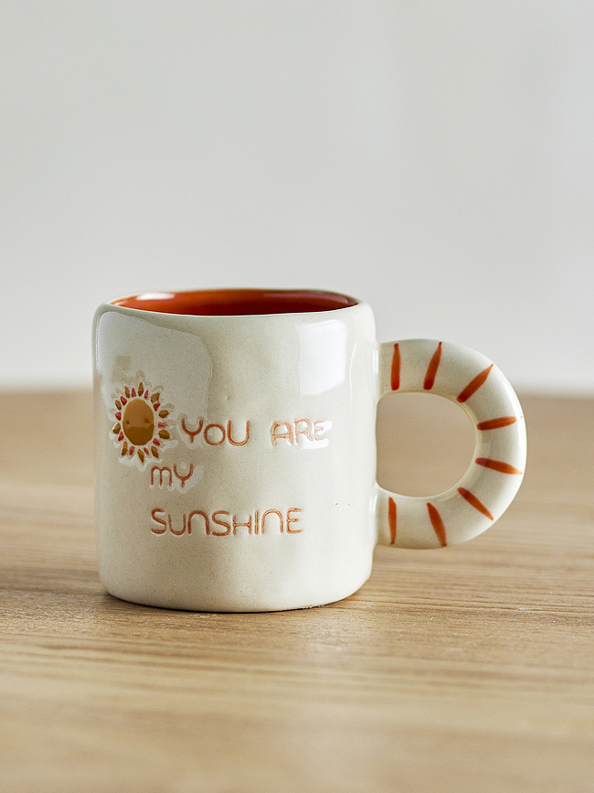Cloudy You are my sunshine Tasse
