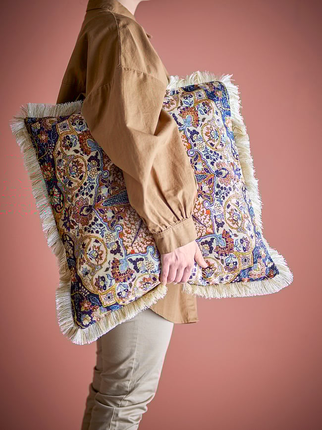 Cojín decorativo Asu, 50 x 50 cm, multicolor