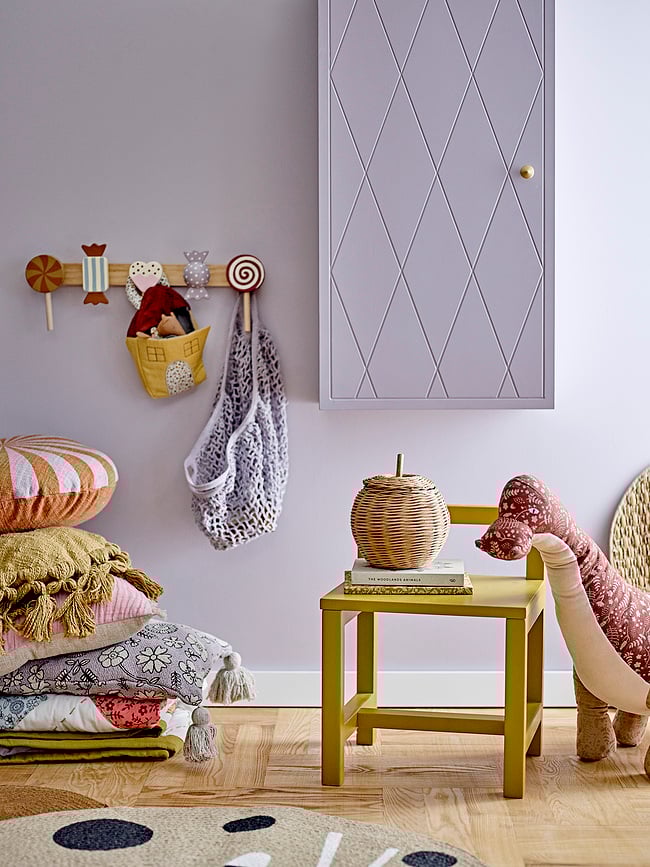 Cojín decorativo Elinna, amarillo