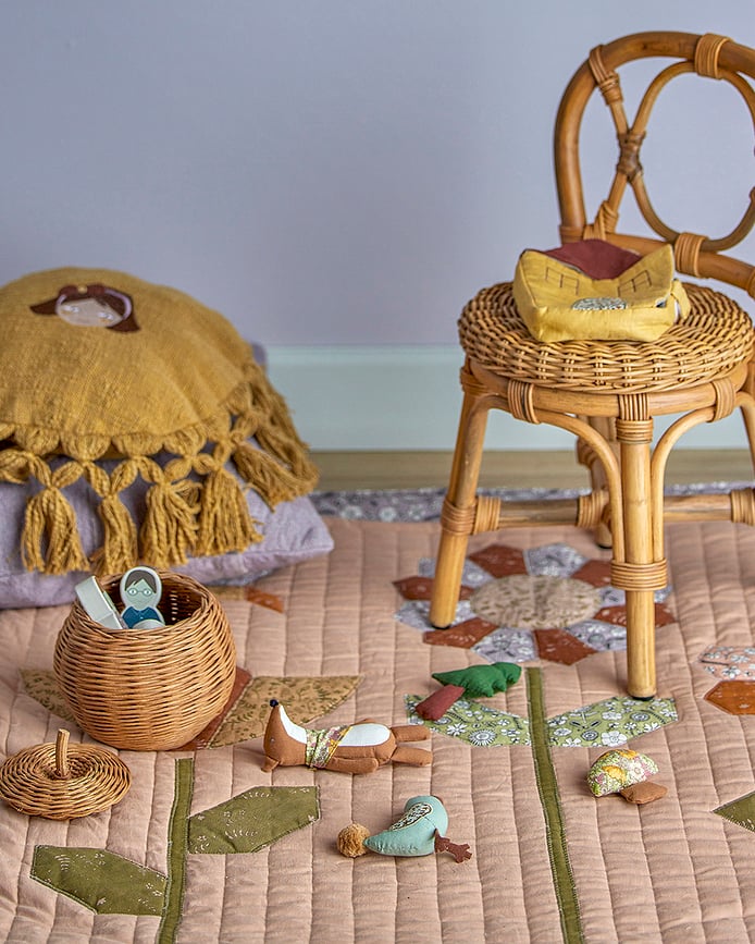 Cojín decorativo Elinna, amarillo