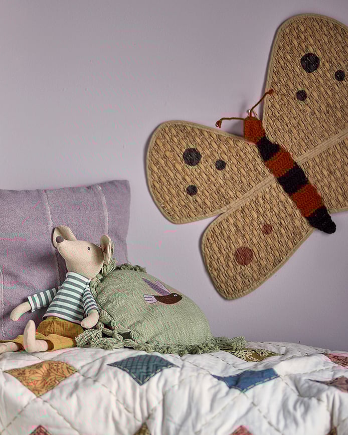 Cojín decorativo Elinna, amarillo