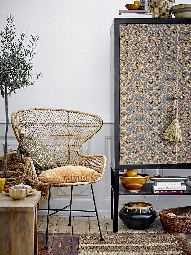 Cojín decorativo Kala, 40 cm, verde