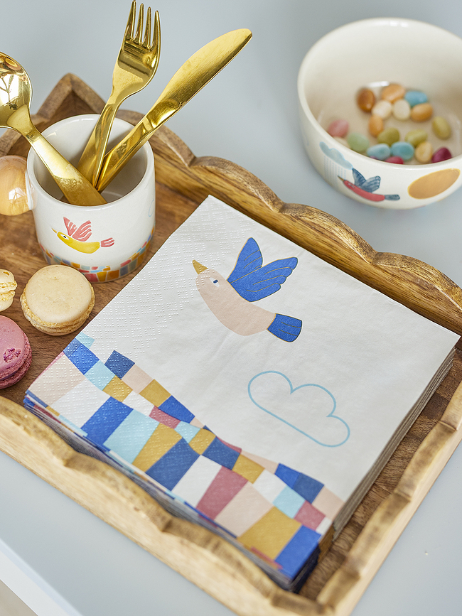 Colorine Papirnate serviete, 33 x 33 cm, 20 kosov