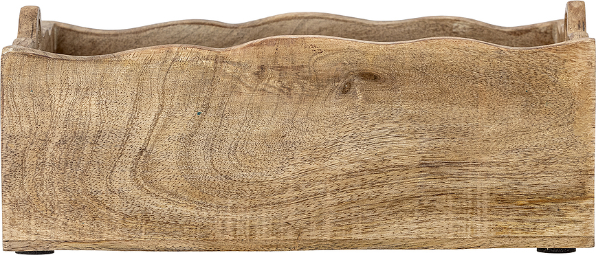 Contenitore Nonnie 28,5 cm in legno di mango