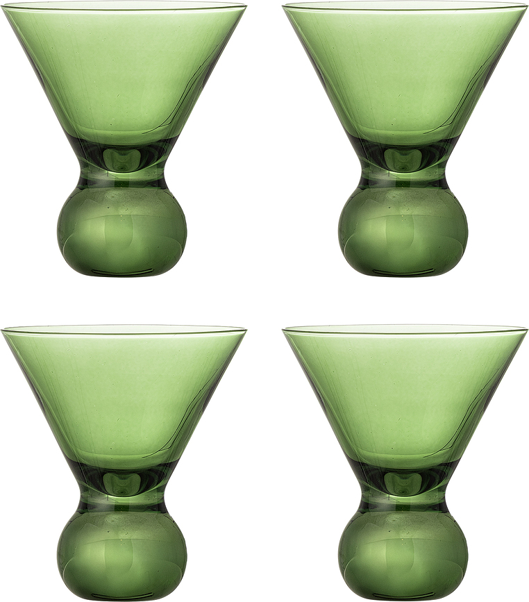Corliss Ποτήρια για κοκτέιλ, 165 ml, πράσινα, 4 τμχ