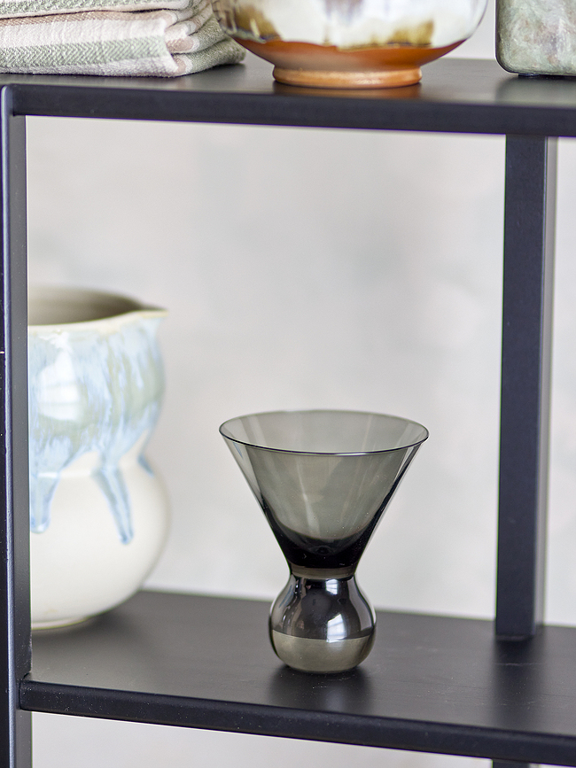 Corliss Verres à Cocktail 165 ml, gris, Lot de 4