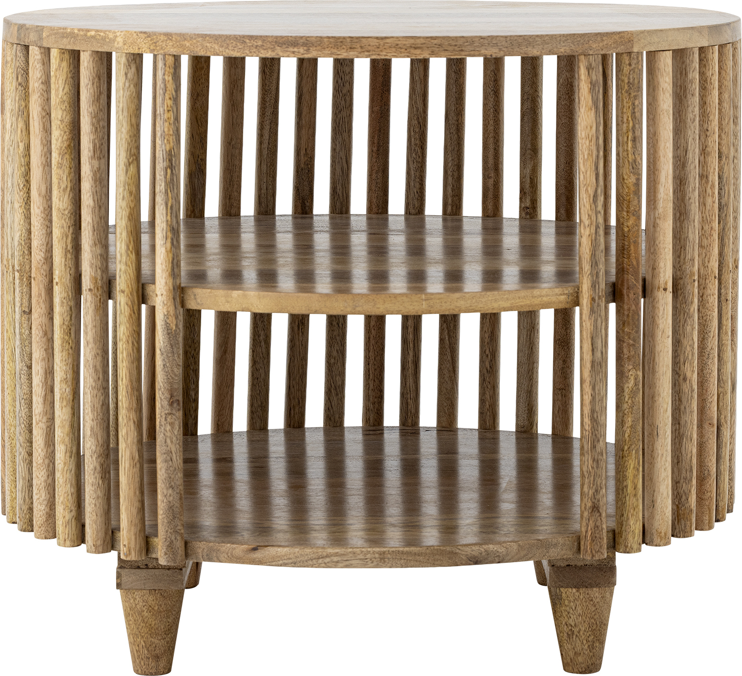 Couchtisch mit Ablage Sali aus Mangoholz
