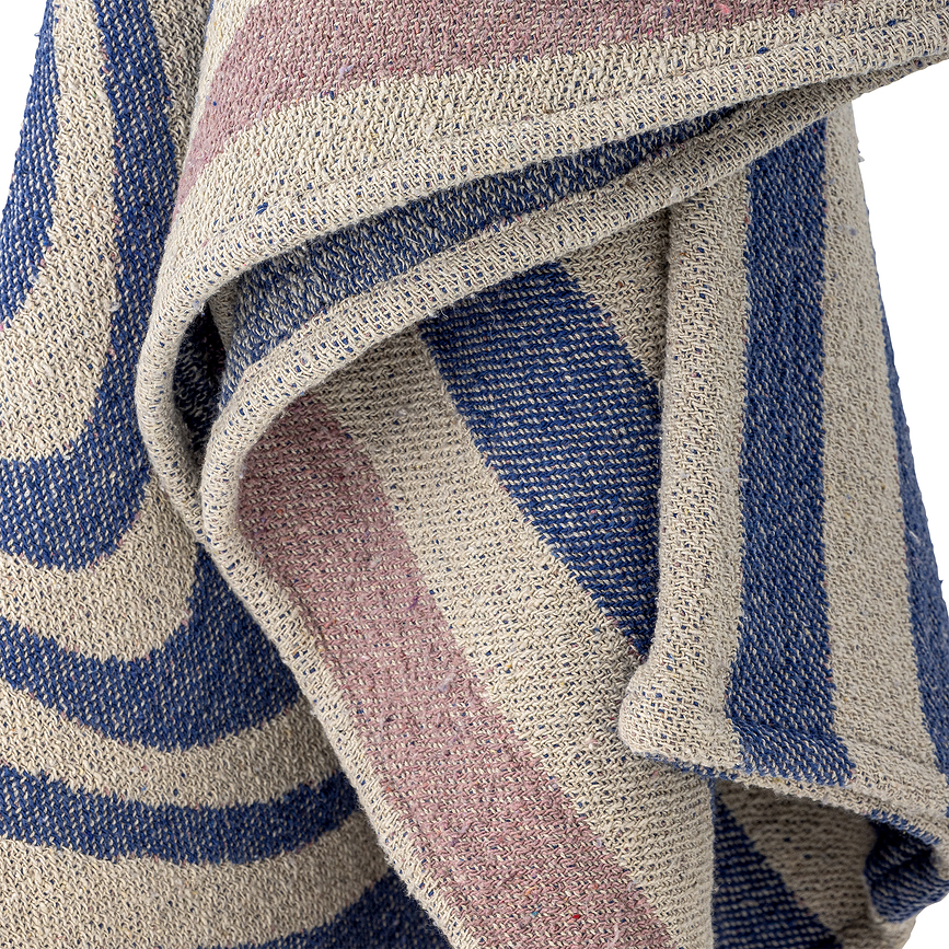 Couverture Arlie 130 x 160 cm, bleue
