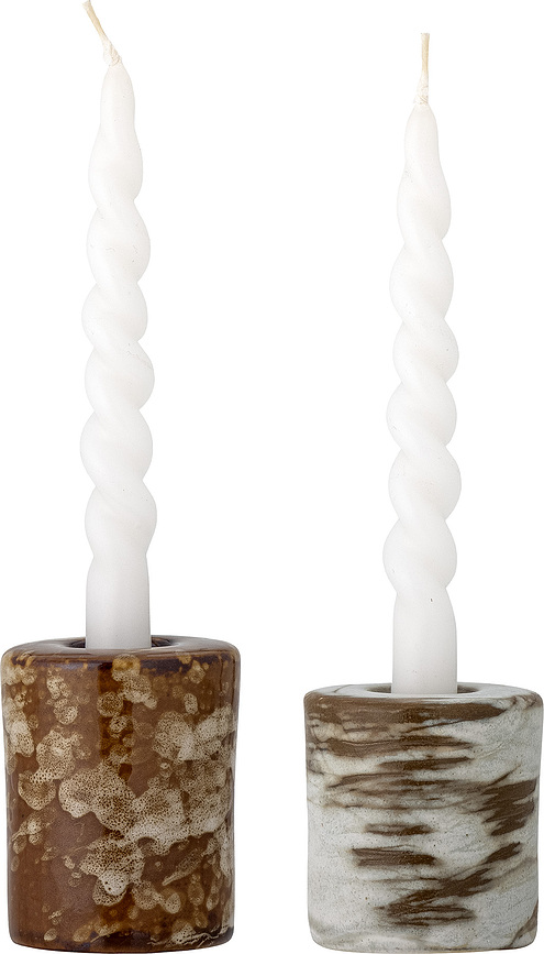 Coya Bougeoirs, Lot de 2