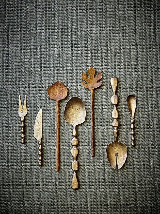 Cubiertos para ensalada Edi, Set de 2 piezas