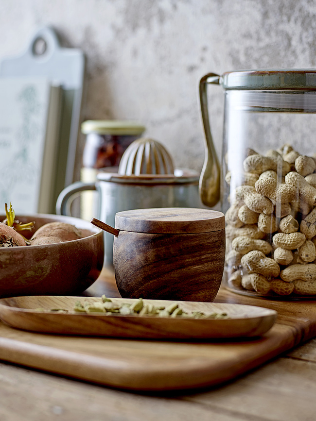 Cuenco de acacia Evely, para aperitivos