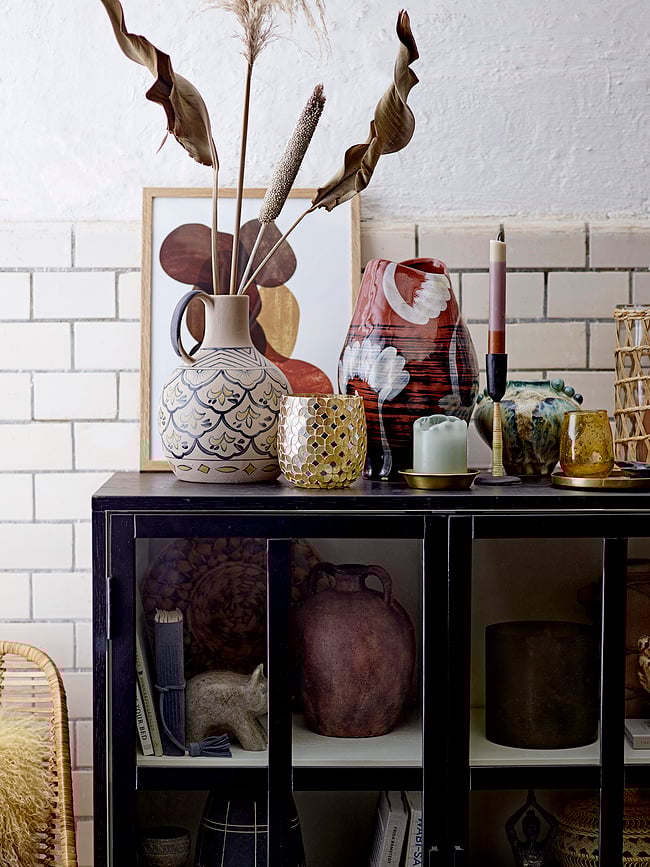 Cuenco de metal Kry, 10 cm, dorado