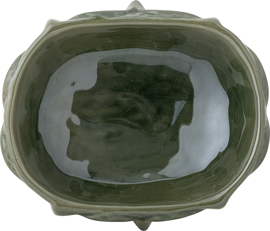 Cuenco decorativo Amilia, 21 cm, verde