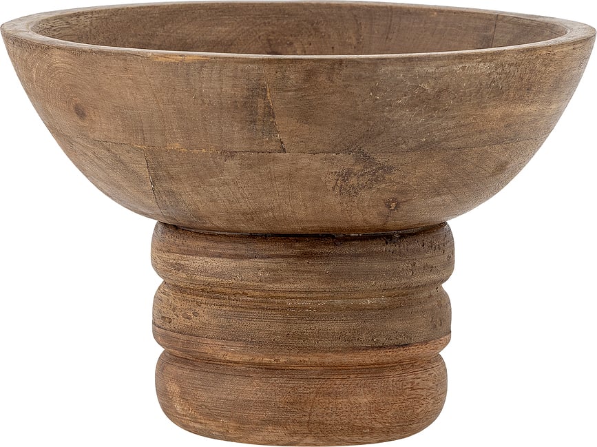 Cuenco decorativo de madera de mango Nanuka, 20,5 cm