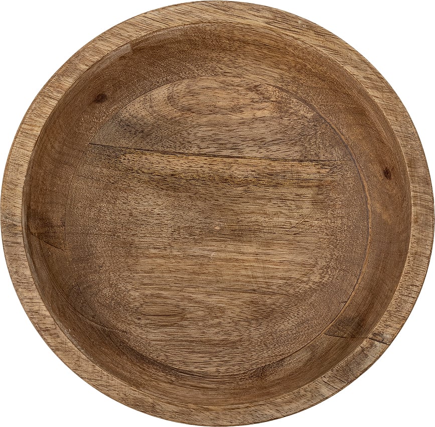 Cuenco decorativo de madera de mango Nanuka, 20,5 cm