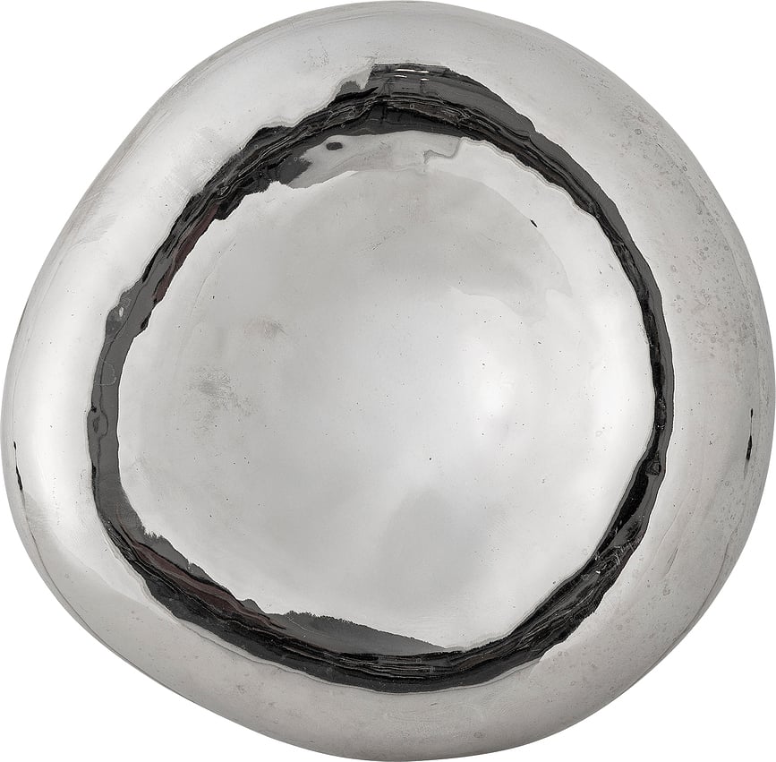Cuenco decorativo Shine 18 cm, plateado