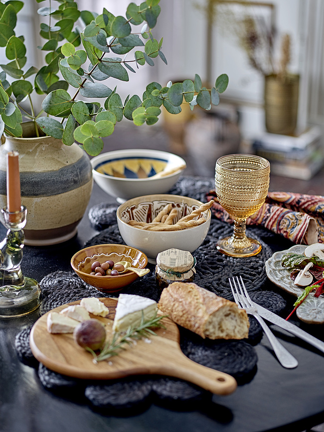 Cuenco Heikki, 19 cm, beige y verde